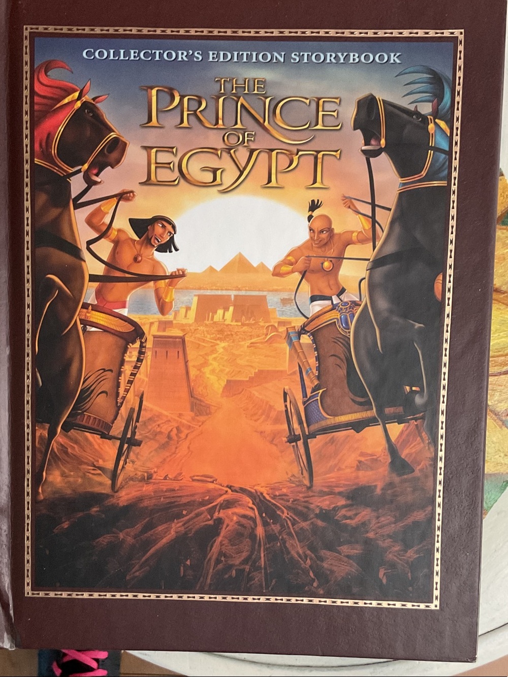 DreamWorks Brown Cover Storybook with Gold Accents